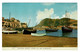 Ref 1465 - 1962 Postcard - Fishing Boats At Ilfracombe Harbour - Lantern Hill Devon - Ilfracombe