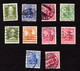 DEUTCHLAND - ALLEMAGNE - GERMANY - DUITSLAND - 10 Perforés - 10 Lochung - 10 Perfins - Perfins