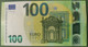 100 EURO SPAIN 2019 DRAGHI V001B4 VA000 LOW SERIAL NUMBER SC FDS UNCIRCULATED  PERFECT - 100 Euro