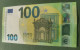 100 EURO SPAIN 2019 DRAGHI V001B4 VA000 LOW SERIAL NUMBER SC FDS UNCIRCULATED  PERFECT - 100 Euro