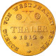 Monnaie, Etats Allemands, WESTPHALIA, Jerome, 10 Thaler, 1812, Brunswick, SPL - Pièces De Monnaie D'or