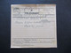 Polen 6.10.1945 (nach Kriegsende) Telegram Aus Lublin Nach Warschau Mit Stempel Ra1 Warszawa 5 Und 2 Weitere Stempel - Lettres & Documents
