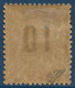 France Grande Comore N°29A* 10c Sur 75c Variété Surcharge Espaçée, Très Frais Signé Calves - Used Stamps