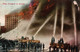 UNITED STATES - Artcard Of High Pressure In Action - Firemen - Sapeurs-Pompiers