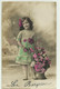 BAMBINA, CARTA FOTOGRAFICA 1913  - NV  FP - Autres & Non Classés