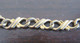 Bracelet Vintage En Métal Doré à Maille Stylisée - Armbanden