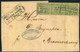 1871, 1/3 Groschen, Senkrechter 3-er-Streifen Auf Brief Mit Besserem Ra3 "BERLIN POST EXP. 9 POTSDAM. BAHNH." - Storia Postale