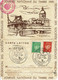 1943 - Carte Lettre - JOURNEE NATIONALE DU TIMBRE - Oblitération TOULOUSE - Tp N° 511 Et 513 - ....-1949