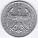 République De Weimar 3 Mark 1922 G KARLSRUHE  , En Aluminium - 3 Mark & 3 Reichsmark