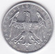 République De Weimar 3 Mark 1922 G KARLSRUHE  , En Aluminium - 3 Marcos & 3 Reichsmark