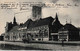 Saint Ghislain Vue Intérieure De La Gare Du Chemin De Fer 1908 - Saint-Ghislain