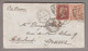 Grossbritannien 1874-12-22 Manchester Brief Via France Nach Geneve Mit 1P+4P Mi#24 Pl13 - Brieven En Documenten