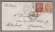 Grossbritannien 1874-12-22 Manchester Brief Via France Nach Geneve Mit 1P+4P Mi#24 Pl13 - Briefe U. Dokumente
