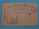 Postes Bureau - Frontière G ( Stamp 6 Janv 16 ) Correspondance Des Armées De La République ( Carte En Franchise )  ! - Documents