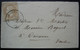 Sault-de-Vaucluse 1870 Cad T16 Petite Lettre Pour Cairanne - 1849-1876: Klassieke Periode