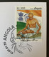 Euro Souvenir Banknote Cover Mahatma Mohandas Gandhi India 150th Anniversary Angola Banknotenbrief - Mahatma Gandhi