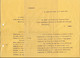 1922 CHAUX DE FONDS - CONSUL DE FRANCE A L AMBASSADEUR FRANCAIS A BERNE ET AU MINISTRE AFFAIRES ETRANGERES PARIS - Documents Historiques