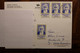 1992 Turquie Türkei Air Mail Cover Enveloppe Allemagne Triple Bande Denizli Türkiye - Lettres & Documents