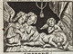 Image Pieuse - 18ième - GRAVURE - S. Verbruggen - 9.5 Cm X 7 Cm - GHEBEDT - PRIERE - NOEL - KERSTMIS - Santini