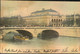 1900, Ansichtskarte "Le Pont Au Change" Gestempelt "PARIS 96 - GD HOTEL" - Settore Alberghiero & Ristorazione