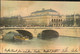 1900, Ansichtskarte "Le Pont Au Change" Gestempelt "PARIS 96 - GD HOTEL" - Hôtellerie - Horeca