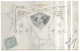 Top Rare Illustration Art Nouveau Tète De Femme Marbre Dorure Embossed Style Mucha Kirchner - Ohne Zuordnung
