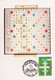 B01-328 2594 Carte Maxima FDC Jeux Et Loisirs Scrabble Jouer 18-03-1995 Brussel 1000 Bruxelles 4.5€ - 1991-2000