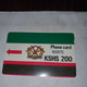 Kenya-(KEN-06C)-K.P.T.C-logo200-(KSHS-200)-(9)-(00328735)-used Card+1card Prepiad Free - Kenya