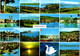 6209 - Schweiz - Zürichsee , Richterswil , Rapperswil , Horgen , Pfäffikon , Mehrbildkarte - Gelaufen 1997 - Horgen