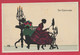 Carte Postale Représentant Une Silhouette - Um Gpinnroden - 8 ( Voir Verso ) - Scherenschnitt - Silhouette