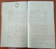 Delcampe - Portugal 1900 Fiscal Revenue Stationery Part Of District Court Process Rio De Janeiro Penafiel With 26 Sheets 80 Réis - Lettres & Documents