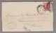 Grossbritannien 1872-06-06 Charing Cross Brief Nach Lausanne Mit 2 1/2 P. Mi#28 Pl7 - Storia Postale