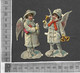 CHROMOS DECOUPIS  GAUFRE / DEUX TRES JOLIS ANGES - Angels