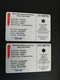 FRANCE/FRANKRIJK  SET 2X CHIPCARD  50 UNITS + 120 UNITS WAGNER       WITH CHIP     ** 4802** - Per Cellulari (telefonini/schede SIM)