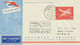 AUSTRIA 1958, AUA Airline Superb First Flight „WIEN – LONDON“ (Flight No. 1) - Premiers Vols