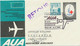 ÖSTERREICH AUA ERSTFLUG CARAVELLE 1963 WIEN - STOCKHOLM (Stempel Nr. 2) - First Flight Covers