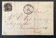 Medaillon 6 Op Brief 8 FEV 1858 P114 TERMONDE - GENT - 1851-1857 Medaglioni (6/8)