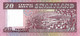 SWAZILAND  1986  20 Emalangeni  -  P.12a  Neuf UNC - Swasiland