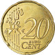 Monaco, 20 Euro Cent, 2001, SUP, Laiton, KM:171 - Monaco