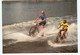 SKI NAUTIQUE - KLEIN STRAND - JABBEKE -  Waterskiënde Fietsers - Vélo - Cycle - Bicyclette - Waterski