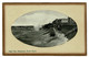 Ref 1466 - 1912 Postcard - High Tide North Shore - Blackpool Machine Postmark - Blackpool