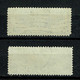 Ref 1469 - USA 1939 - 2 X Air Stamps (Different Unlisted Colour Print Error) - Used Stamps - 1a. 1918-1940 Used