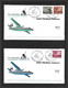 Luxembourg - Post Aérienne - Luftpost - Collection Vols Luxair LX1-LX21 Sur Feuilles Lindner - Sammlungen