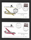 Luxembourg - Post Aérienne - Luftpost - Collection Vols Luxair LX1-LX21 Sur Feuilles Lindner - Collections