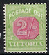 AUSTRALIE Victoria Taxe 1894: Le Y&T 19a Neuf(*) - Ungebraucht