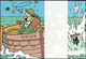 Delcampe - 6 Cartes Postal / Postkaarten - Enliacées - Kuifje/Tintin -Milou/Bobbie -Haddock -Tournesol/Zonnebloem -Dupond Et Dupont - Philabédés (comics)