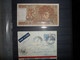 Delcampe - ALBUM COMPRENANT DES NAPOLÉON BLEU NON DENTELES - TIMBRES SUR LETTRE ET DIVERS - BEAU LOT !! - Lots & Kiloware (mixtures) - Max. 999 Stamps