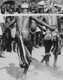 Delcampe - BENIN - DAHOMEY / PHOTO / 1957 / REGION DE NATITINGOU / DANSE / SOMBAS ??? - Dahomey