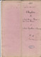 1863 ROMENAY (71) - OBLIGATION J. ROUX ET M. BOUVIER (LA BROSSE) A C. GAUTHIER (SOLDAT EN CONGE) - DOCUMENT 4 PAGES - Documents Historiques