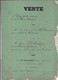 1856 PONT A MOUSSON - VENTE MME WECKENMANN VEUVE CARDOT A P. BELFORT - DOCUMENT DE 11 PAGES - Documents Historiques